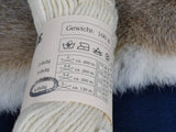 Strickwolle 100 % deutsche Schurwolle / natur